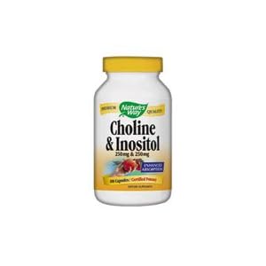Choline and Inositol 100 caps by Nature's Way