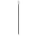 Qosina 18013 Precision Swab with Polyurethane Flexible Tip and Polypropylene Black Handle, 0.2" Head Diameter, 6" Length (Pack of 25)