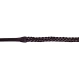 Silver Fox Raised Laced Reins - Brown