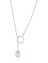 Bella Pearl Lariat Pendant Necklace