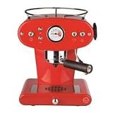 FrancisFrancis 201032 X1 Trio espresso machine in red.