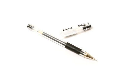 Pilot Hi-tec-c Pen  Grip- 0.5 mm- One Black Pen 