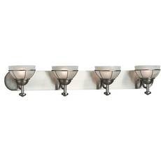 Four-Light Bathroom Fixture by Dolan Designs