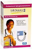 Aneroid Blood Pressure Kit with Professional Sphygmomanometer, UA-200 - 1 ea