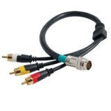 Cables To Go - 42084 - 3ft RapidRun Composite Video with Stereo Audio v.2 Break-Away Flying Lead