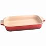 Le Creuset Stoneware 12 1/2-Inch Rectangular Baking Dish, Cherry