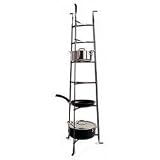6-Tier Cookware Stand by Enclume - CWS6 (Gun Metal Gray) (53 1/2H x 16 1/2W X 14 1/2D X)