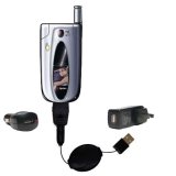 Power Hot Sync and Charge Compact Kit w/ Tip Exchange for the Sanyo MM-5600 - Gomadic Brand