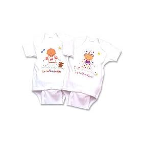 Adorable Originals Baby Sister & Baby Brother One Piece Body Suits-Newborn