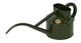 Haws V165 Professional 2.6 Quart Outdoor Metal Pot Waterer without Rose - Green