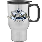 NFL Football Team 16 Ounce Stainless Steel Travel Coffee Mug