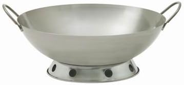 Chinese Wok 18-Gauge Steel with Ring / Stand / Rack Included (16")