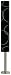 Adesso Solaris Floorchiere, Black