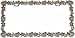 Celestial Stars Moons Hearts License Plate Holder Frame