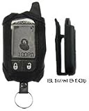 Car Alarm Remote Case Black Leather (Fits Autopage rs-730 LCD and rs-915 LCD) #ALARMC9-NS