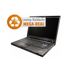 Lenovo ThinkPad T500, 15,4"/39,1cm, 2x2,4GHz, 4GB RAM, 160GB HDD, Win7