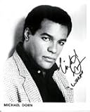 Signed Dorn, Michael 8x10 B&W Photo
