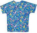 Scrubs - Cherokee Authentic Workwear Monarch Garden Two Pocket Scrub Top