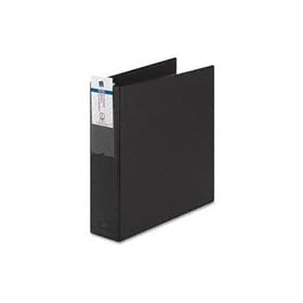 Avery 04501 - Economy Round Ring Reference Binder, 2 Capacity, Black-AVE04501