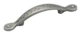 Amerock BP1580-WN Inspirations Leaf 3-Inch Pull, Weathered Nickel