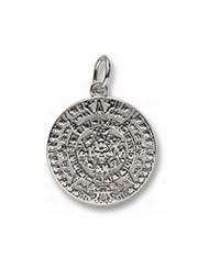 Rembrandt Charms Aztec Sun Charm