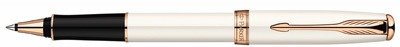 Parker Sonnet Rose Gold White Pearl Rollerball Pen - 1795256