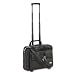 US Luggage Leather Rolling Computer Portfolio - D957-4 Black