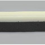 Universal Two Part Closure Strip Weather Stripping Weather Seal Made with Memory Foam Measuring 150 Feet X 1.5 Inches X 1.5 Inches