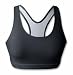 Champion Women's Action Tech Sports Bra, Black, Large