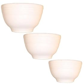 Fiesta 3-Piece Baking Bowl Set, WhiteWhite by Fiestaware