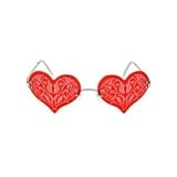 Elope Filigree Heart Rimless Glasses Sunglasses