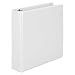 Wilson Jones 385 Line Heavy Duty Locking D-Ring View Binder 2-Inch Capacity, 8.5" x 11" Sheet Size, White (W385-44W)