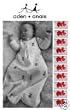 Aden + Anais Muslin Pre Washed Baby Sleeping Sack Bag-Orange Fish
