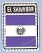 3 x 4 El Salvador Sticker