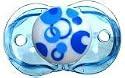 Razbaby Keep-it-Kleen Pacifier - Blue Circles