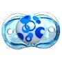 Razbaby Keep-it-Kleen Pacifier - Blue Circles