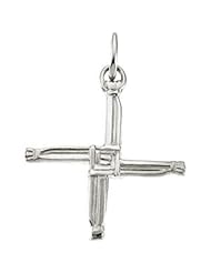 CleverEve Designer Series Sterling Silver Saint Bridgets Cross Pendant 20 x 20mm