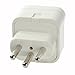 Bluecell 2 PCS of Brazil to International Travel Grounded Adapter Plug (US Europe UK)