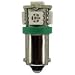 T3 ¼ Miniature Bayonet (BA9s) LED Light Bulb 0.85 Watt Color Green