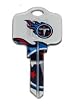 Tennessee Titans Kwikset KW1 House Key