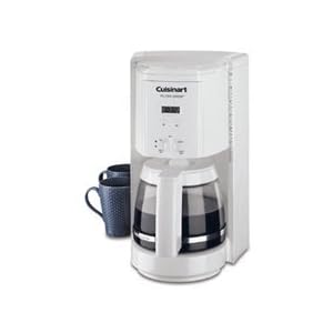 Cuisinart Programmable Filter Brew 12-Cup Coffeemaker, White by Cuisinart