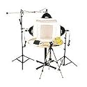 Smith Victor KLB-3, Three Light 1500 Total watt Photoflood Light Box Kit with 28" Shooting Tent.