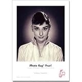 21%2B6COR8MeL. SL160  Hahnemuhle Pearl Photo Rag, 100 % Cotton Rag, Natural White Inkjet Paper, 320 g/mA, 8.5x11, 25 Sheets