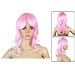 Synthetic Natural Long Wavy Curly Wig/Hairpiece/Fake Hair for Women(Pink)
