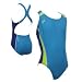 Speedo Go Splice Endurance+ Powerback Girls Swimsuit / Swimming Costume (Size: 24) (Colour: Light B