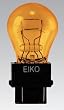 Eiko 81136 - 4157NAK - Amber 4157 S8 Plast Wedge Base Light Bulb, 12.8-14 Volt, 2.1Amp-.59Amp