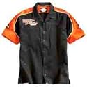 Harley-Davidson&reg; Men's Short Sleeve Prestige Pit Crew Shirt. Embroidery. 99250-06VM