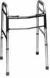 Deluxe 2 Button Folding Walker