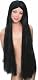 36"ロングブラックウィッチウィグ 36"Long Black Witch Wig -50705 36"ロングブラックウィッチウィグ 36"Long Black Witch Wig -50705