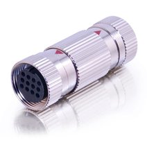 Cables To Go RapidRun - Video audio coupler - 12 pin RapidRun (F) - 12 pin RapidRun (F) -... by Cables To Go